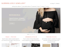 Tablet Screenshot of blooming-lovely-jewellery.co.uk